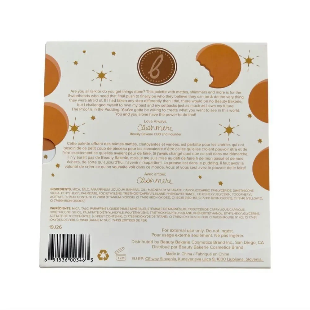 Beauty Bakery “Proof is in the Puddin’” Eyeshadow Palette